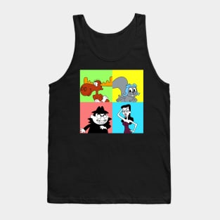 Four Photo In Once Signature Tank Top